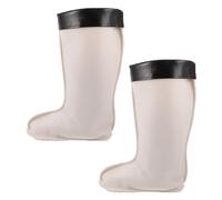 LALADEFIEE Thermal Rain Boot Liners for Men and Women, Plush Lamb Fleece Removable Shoe Inserts, 38Cm Tall Warm Felt Liners for Winter Hiking and Outdoor Use