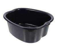 LALADEFIEE Thickened Plastic Foot Bath Bucket with Massaging Points Reusable Pedicure Soaking Basin for Home Foot Spa and Relaxation