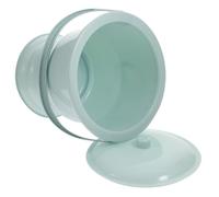 LALADEFIEE Thickened Portable Chamber Pot with Lid and Handle, Blue Plastic Urine Bucket for Home Use, Handheld Night Urinal Bucket Suitable for Elderly and Disabled