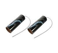 LALADEFIEE Thunder Drum Tube Orff Percussion Instrument Set for Children Easy-to-Learn Science Toy for Sound Effects and Musical Talent Development 2pcs