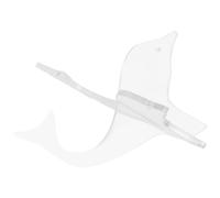 LALADEFIEE Transparent Acrylic Kalimba Stand Holder Portable Thumb Piano Display Rack Finger Piano Bracket for Home Decor Music Lovers and Beginners