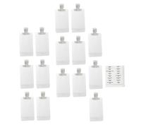 LALADEFIEE Travel Leakproof Cosmetic Containers Refillable Squeezable Bottles for Shampoo Lotion and Shower Gel Toiletries and Travel Essentials