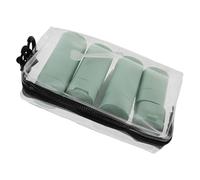 LALADEFIEE Travel Lotion Bottles Set Refillable Leakproof Squeeze Bottles for Shampoo Conditioner Cream Cosmetic Travel Containers Nordic Green for Outdoor and Cabin Use