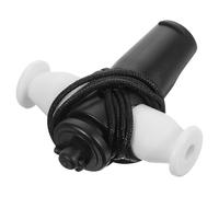 LALADEFIEE Tri-tone Samba Whistle Black, Professional Latin Percussion Teacher Whistle for Music Education and Orff Method, Outdoor Wind Instrument for Adults