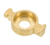 LALADEFIEE Trumpet Valve Guide Plate Compatible with Yamaha Standard Size Brass Trumpet Valve Plate Replacement Accessory for Brass Instrument Repair and Maintenance