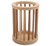 LALADEFIEE Utensil Holder Hollow Round Organizer 9x9x12.5cm Cooking Utensil Crock with Spoon Spatula Storage for Countertop and Pantry