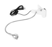 LALADEFIEE UV Nail Lamp Level Brightness Silver Manicure Dryer Light for Gel Polish Curing Compact USB Desktop Nail Art Light with Strong Penetration and Fast Drying for Professional Use