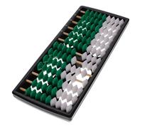 LALADEFIEE Vintage Style Chinese Abacus for Students Portable Educational Math Counting for Arithmetic Learning and Early Childhood Development