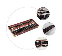 LALADEFIEE Vintage Wooden Abacus Arithmetic Learning Tool for Students Portable Educational Math Counter for Early Childhood and Home Classroom Use
