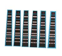 LALADEFIEE Violin Fret Marker Stickers Fingering Chart Labels for Beginners Adhesive Fingerboard Guide Removable Practice Aid for Learning Notes