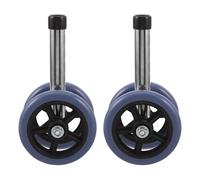 LALADEFIEE Walking Aid Wheels Replacement Repair Parts for Walkers Senior Walker Accessories Easy Install Wheels Part Assembly for Mobility Rehabilitation