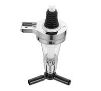 LALADEFIEE Wall-mountable Liquor Dispenser Pump Head for Wine and Spirits Upside Down Shot Pourer for Bar Bottle Holder Easy-Clean Alcohol Serving Spout for Home and Party Use