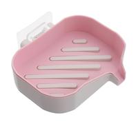 LALADEFIEE Wall Mounted Soap Dish Holder Self-draining Storage for Bathroom and Shower Multi-functional Innovative Space-saving Organizer