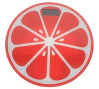 LALADEFIEE Watermelon-Shaped Digital Weight Scale for Humans, Mini Round Portable Household Scale, Precision Measurement for Weight Management, Battery-Free Design