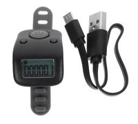LALADEFIEE Waterproof Swimming Lap Counter with Silicone Electronic Finger Digital Counter, Rechargeable Design and Precise Counting for Training Activities and Stadium Use