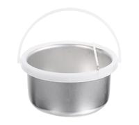 LALADEFIEE Wax Melting Container Aluminum Pot Wax Heater Accessory Safe to Use High Efficient with Handle and Other Heating Devices Reliable Replacement