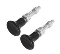 LALADEFIEE Weight Stack Pin with Enhanced Safety Connection and Noise Reduction Design 2pcs Black Plastic and Steel Gym Pin for Exercise Equipment and Cable Machines for Fitness Studios