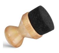 LALADEFIEE Wood Cutting Board Wax Applicator for Kitchen Use, Multi-Functional Bamboo and Foam Brush to Apply Butter on Wooden Countertops and Meat Boards, Essential Food Preparation Tool