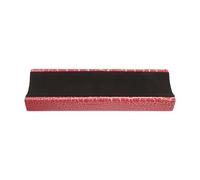 LALADEFIEE Wood Guitar Neck Rest in Red with Curved Shape Wooden and Sponge Material Prevents Neck Bending and Rehearsal by Musicians and Educators