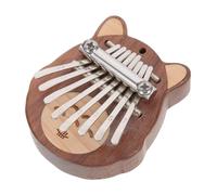 LALADEFIEE Wood Kalimba Thumb Piano Music Toy Small Mini Finger Piano for Boys and Girls for Classroom Learning and Entertainment