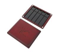 LALADEFIEE Wood Saxophone Reed Case for Alto Sax Clarinet Bass Clarinet Scratch-resistant Double-sided Holder Fits Up to Reeds Portable Lightweight Storage for Woodwinds Musicians