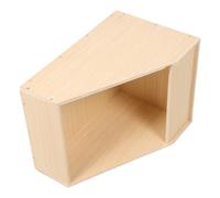 LALADEFIEE Wooden Nesting Pigs and Breeding Rabbit for Guinea Rabbits Box Small with Private Sanctuary Humidity Prevention Animal for Kindling Periods and Summer