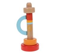 LALADEFIEE Wooden Trumpet for Portable Educational Musical Instrument Safe Non-toxic Material Realistic Sound for Early Learning Parties and Holidays