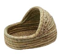 LALADEFIEE Woven Bed for Small Pets and Rabbits, Safe to Chew and Designed to Sleep Quality, Bunny Nest and Hamster Bed for Comfortable Rest