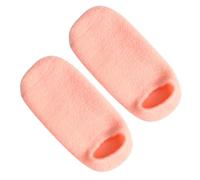 LALAFINA 1 Pair Gel Moisturizing Heel Socks with Comfortable Nylon Material and Heel Protection, Portable Ankle Socks for Everyday Wearing to Care for Dry and Cracked Feet