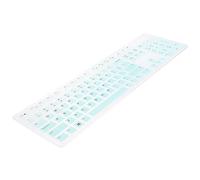 LALAFINA 1 PC Silicone Keyboard Protective Cover Compatible with Dell Wired Keyboard Gradient Silicone Skin for