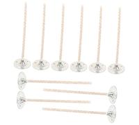 LALAFINA 10 Pcs Decorative Wax Core Cotton Candle Wicks DIY Candle Wicks Cotton Candle Making Wicks Candle Making Cotton Wicks for DIY Wicks for Candle Making DIY Scented Candle Wicks