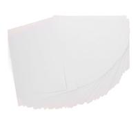 LALAFINA 100 Sheets Printer Label Paper Self-Adhesive Vinyl Sticker Multi-Purpose Reusable White A5 Size for Household Storage and Office Finishing