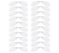 LALAFINA 100pcs Artificial Dragonfly Wing Charms for Women Earring Making | Polyester, Lightweight Craft Pieces, Nature Inspired Detail, Suitable for Home Projects and Jewellery Use