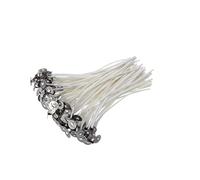 LALAFINA 100pcs Candle Wicks Cotton Core Low Smoke for Candle Making DIY Craft Project