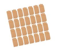 LALAFINA 100pcs Kraft Paper CD Sleeves Protective Dvd Packaging Bags Scratch-resistant Storage Envelopes for Home Cinema Movie Game Music Disc Collection