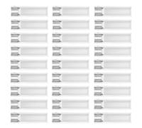 LALAFINA 100pcs Ml Plastic Cuvette Vial for Lab Use with Smooth Inner Surface and Uniform Wall Thickness, Stable Optical Performance Minimising Sample Overflow, for Molecular Biology