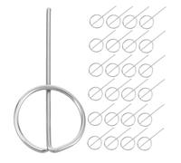 LALAFINA 100pcs Stainless Steel Sim Card Removal Tool Ergonomic Ejector Pin for Easy Sim Tray Access Compatible with All Mobile Phone Models Compact and Reliable