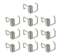 LALAFINA 10pcs High Torque Torsion Spring 1x1x0.5cm Zinc Coated Compression Spring for Extruder Idler Arm and Heatbed Platform, Universal Compatibility with Anti-wobble Feature for 3d