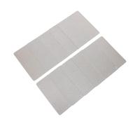 LALAFINA 10pcs Microwave Mica Protector Microwave Oven Insulation Sheet Flame-retardant Insulation Board Mica Sheet Material Easy Maintenance Surface Fireproof Oven Replacement Parts