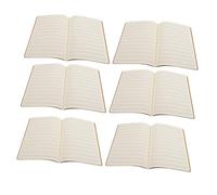 LALAFINA 10pcs Staff Exercise Books Student Home Books for Notes Taking Stave Practice Notebooks School Notebooks