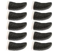 LALAFINA 10pcs Sweat Touchscreen Finger Sleeves Breathable Gaming Thumb Covers for Enhanced Dexterity and Comfort During Mobile Gaming Sessions