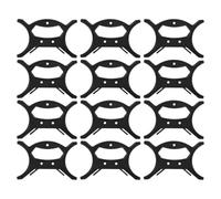 LALAFINA 12pcs Extension Cord Winder Reel for String Lights and Wire, Large Capacity Plastic Wire Organizer with Portable Flexible Winding System, for Christmas and Seasonal Events