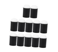 LALAFINA 12pcs Finger Sponge Daubers with Handle for Safe Finger Painting Sponge Brushes for Ink Chalk Paint Craft Drawing Card Making and Art Creations
