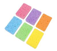 LALAFINA 12pcs Kitchen Dish Towels Multi-Functional Dish Washing Cloths Assorted Blue Cleaning Cloths for Household Sponge Dishcloths Use in Washing up Sponges Multipack Random Color