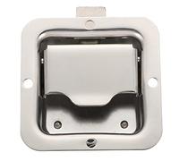 LALAFINA 1Pc Stainless Steel Flush Handle Paddle Slam Latch for Trailer and Rv Door Fittings Secure Your Vehicle with Durable Lock for Toolboxes