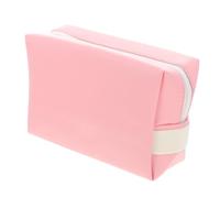 LALAFINA 1pcs Change Storage Bag Coin Storage Bag Lightweight Comfortable Touch Pink Polyester Cosmetic Organizer Case for Female Can Be Put in Pocket with Zipper