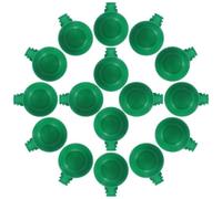 LALAFINA 25pcs Bird Feeder Bowl Parrot Food Cup Easy to Install Easy to Clean Plastic Can Be Installed on Pet Wire Cage Suitable for Cockatiel Parrot Friends and Families Who Love Raising