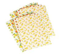 LALAFINA 2packs Floral Fabric Assorted Cotton Cloth for Sewing and Crafting Projects for Quilts Bags Costumes and Home Decor