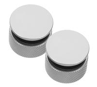 LALAFINA 2pcs Aluminium Welding Hood Fasteners with Anti-slip Silicone Washers for Flip Hood Replacement Sturdy Screws for Welding Helmet Repair