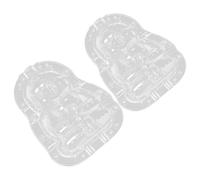 LALAFINA 2pcs Buddha Shape Fruit Shaping Moulds PC Material Small Practical Growing Molds for Gardening and Cultivation with Sunlight Resistance and Observation